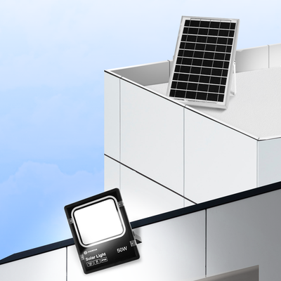 Foco Led con Panel Solar  50W